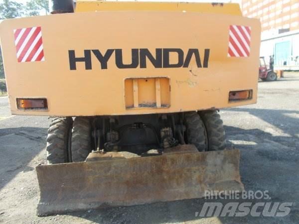 Hyundai Robex 200 W-2 ホイール式油圧ショベル（パワーショベル・ユンボ・バックホー）