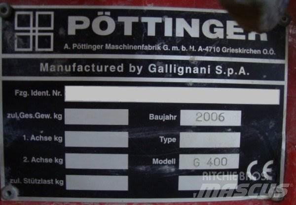  _JINÉ Pottinger - G 400 トラクター