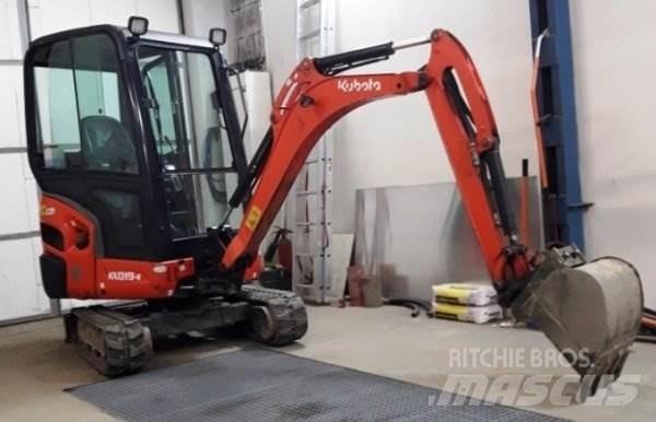 Kubota KX 019-4 ミニ油圧ショベル 7t以下（ミニユンボ・ミニディガー）