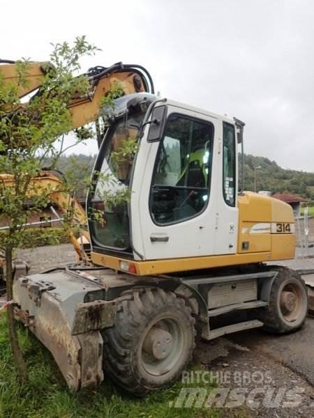 Liebherr A 314 ホイール式油圧ショベル（パワーショベル・ユンボ・バックホー）