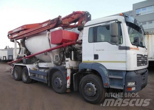 MAN TGA 35.410 +Sermac コンクリートポンプ車