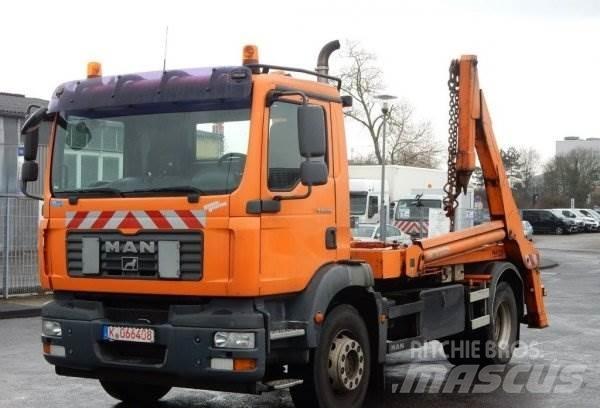 MAN TGM 18.280 スキップローダートラック