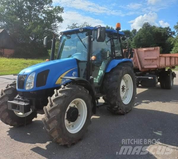 New Holland T5040 ダンプトレーラー
