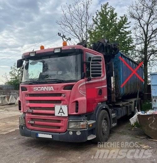 Scania R480 +MEC クレーントラック、ユニック車