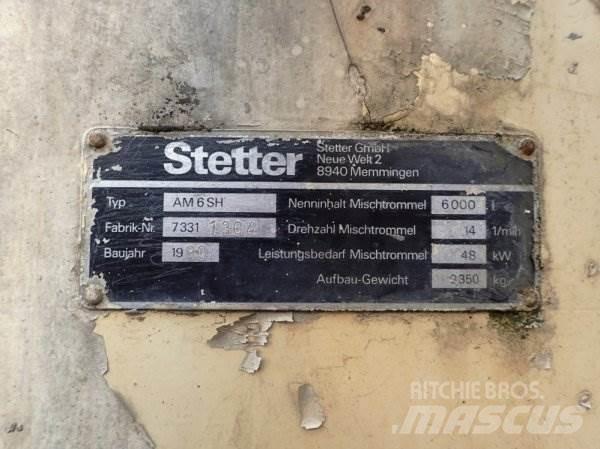 Stetter AM 6 SH ミキサー車