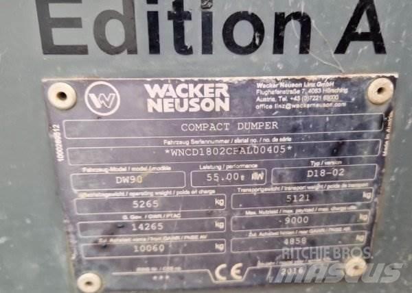 Wacker Neuson DW 90 リジットフレーム式ダンプトラック