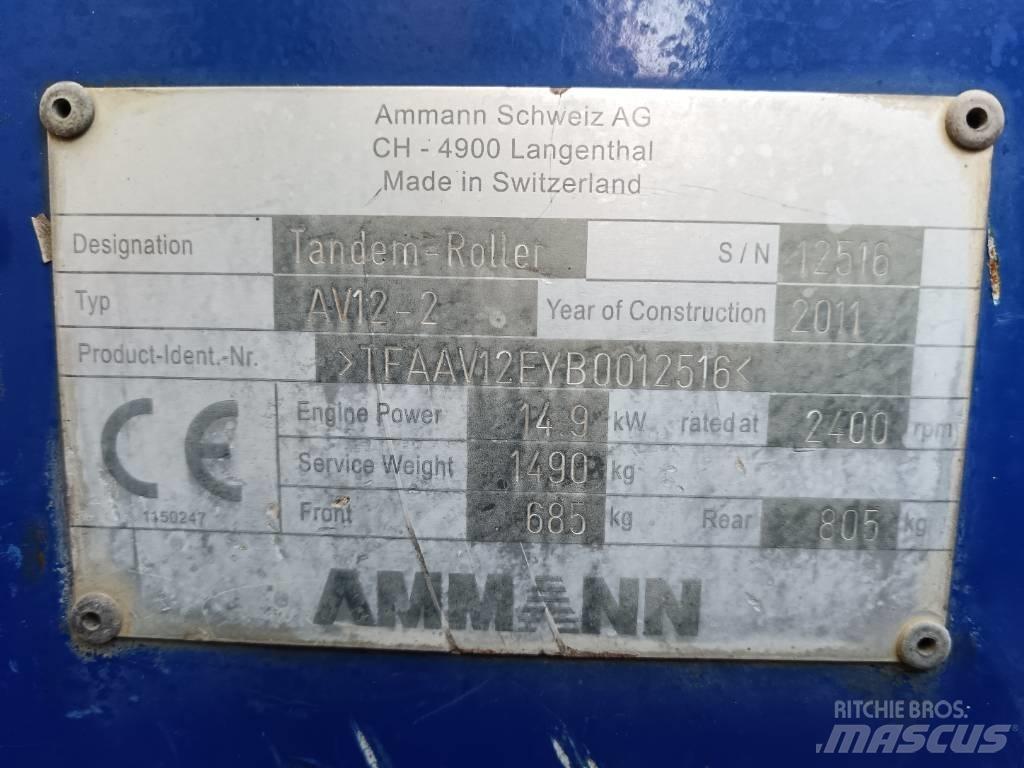 Ammann AV 12-2 タンデムローラ
