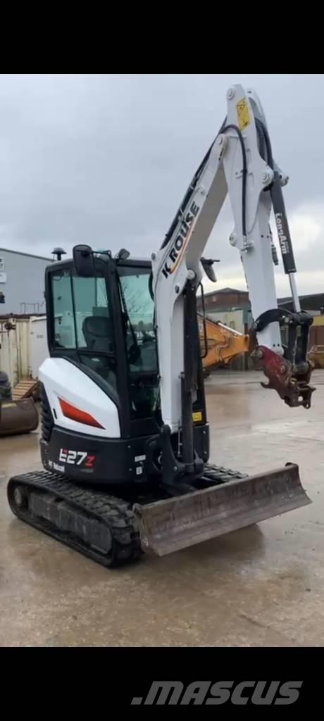 Bobcat E 27 Z ミニ油圧ショベル 7t以下（ミニユンボ・ミニディガー）