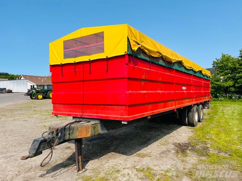 Hvamø 12 m grisevogn その他トレーラー
