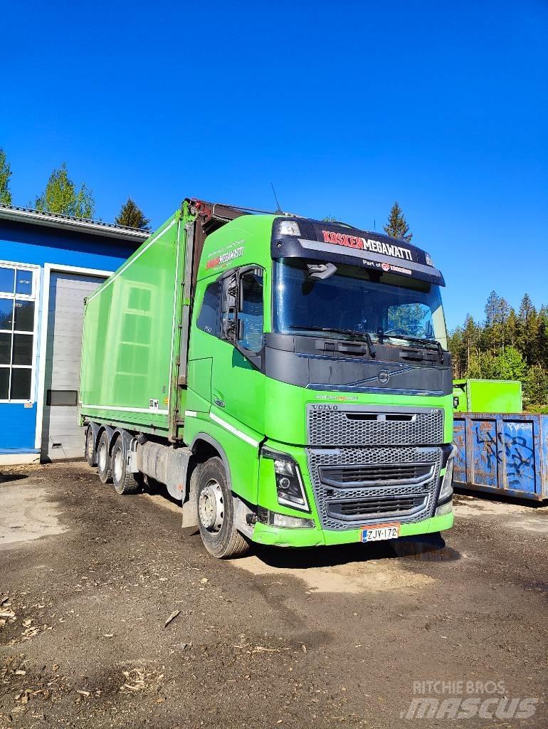 Volvo FH 16 750 ウッドチップ運搬用トラック
