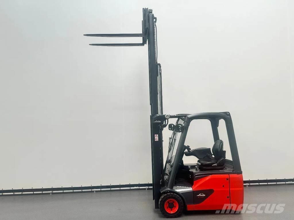 Linde 386 E 14-02 バッテリーフォークリフト