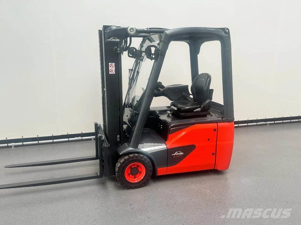 Linde 386 E 14-02 バッテリーフォークリフト