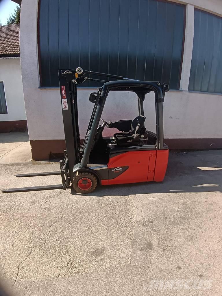 Linde E20L-02-386 バッテリーフォークリフト