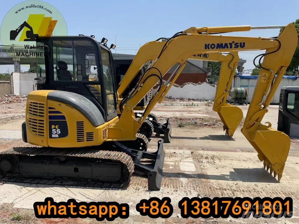 Komatsu PC 55 MR ミニ油圧ショベル 7t以下（ミニユンボ・ミニディガー）