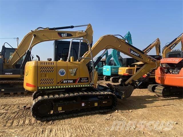 Sany SY75C 大型油圧ショベル12t以上（パワーショベル・ユンボ）
