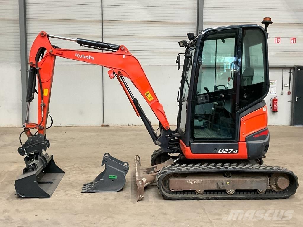 Kubota U 27-4 ミニ油圧ショベル 7t以下（ミニユンボ・ミニディガー）