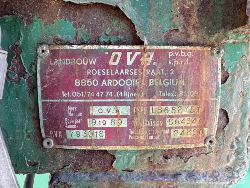 OVA LB65275T 自走式フォレージハーベスター
