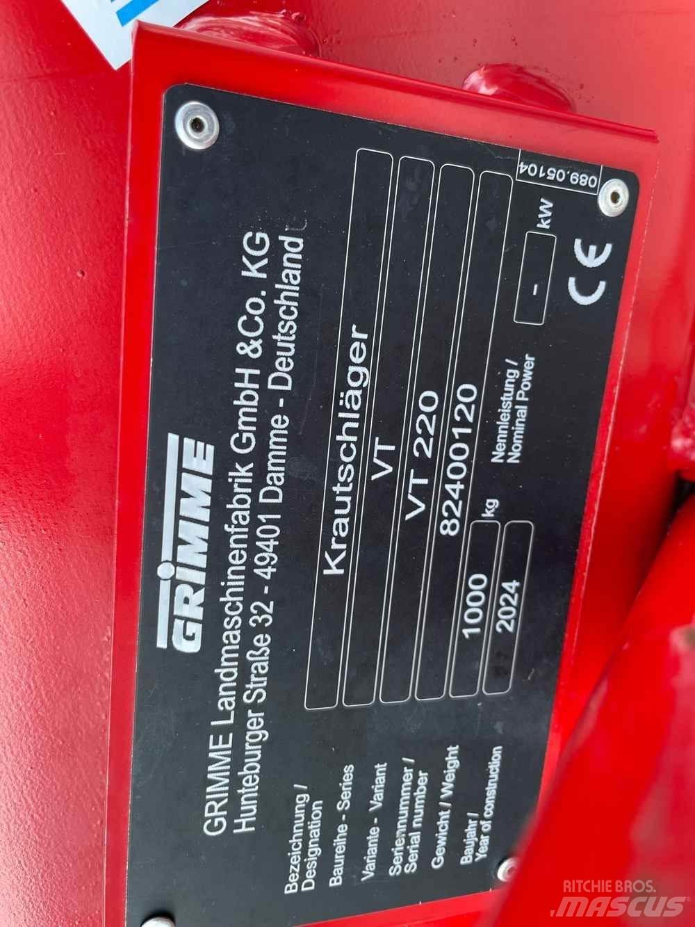 Grimme VT 220F 農業機械 -　その他