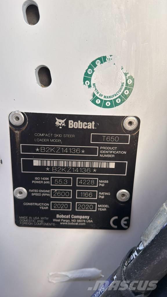 Bobcat T 650 クローラーローダー