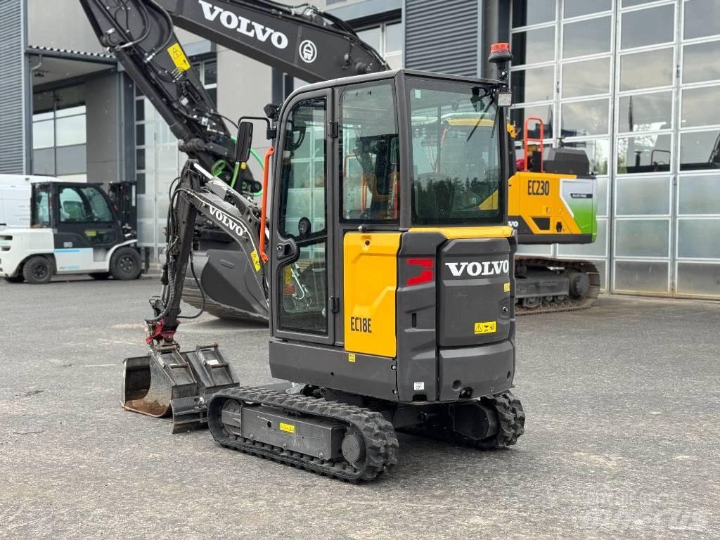 Volvo EC 18 E ミニ油圧ショベル 7t以下（ミニユンボ・ミニディガー）