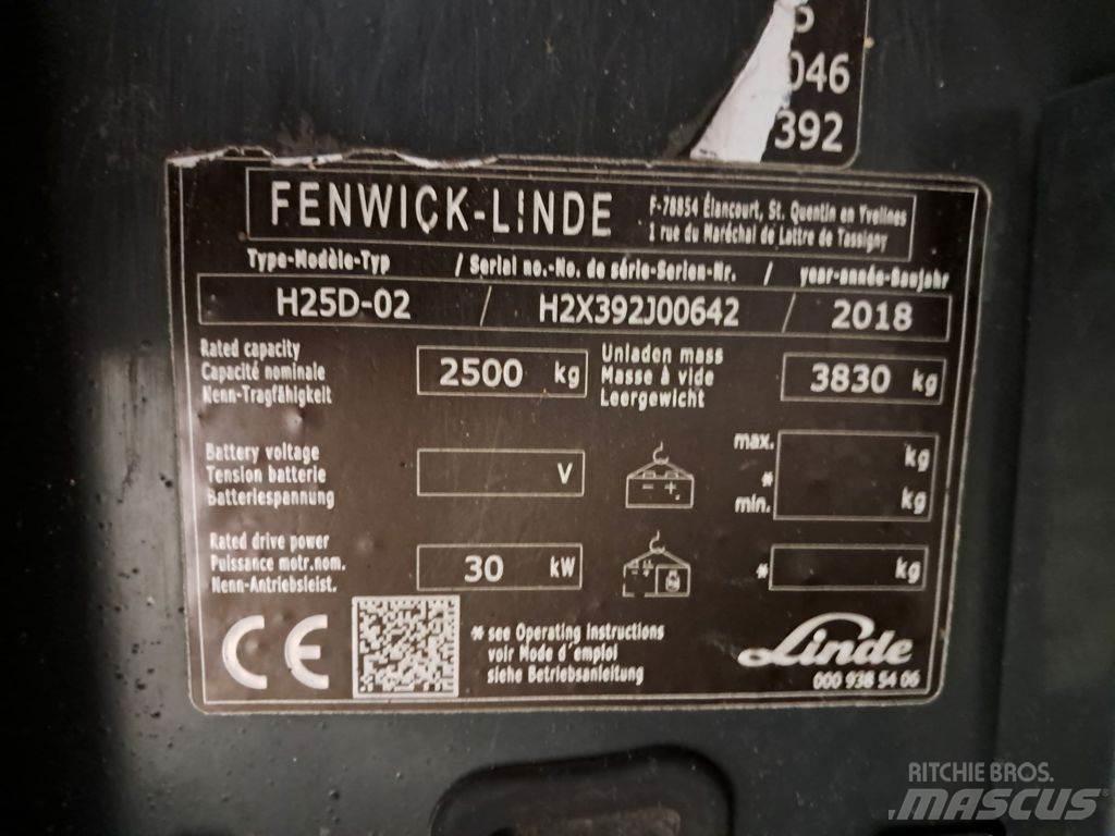 Linde H25D-02 ディーゼル・軽油