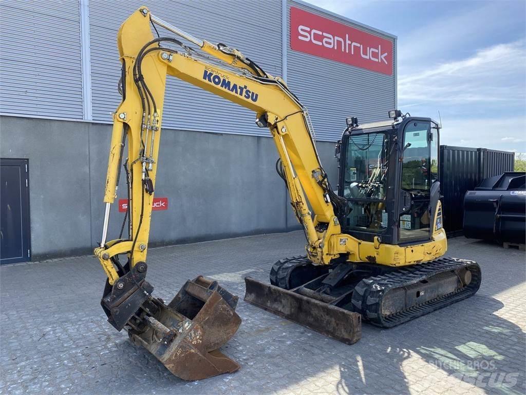 Komatsu PC55MR-5 ホイール式油圧ショベル（パワーショベル・ユンボ・バックホー）