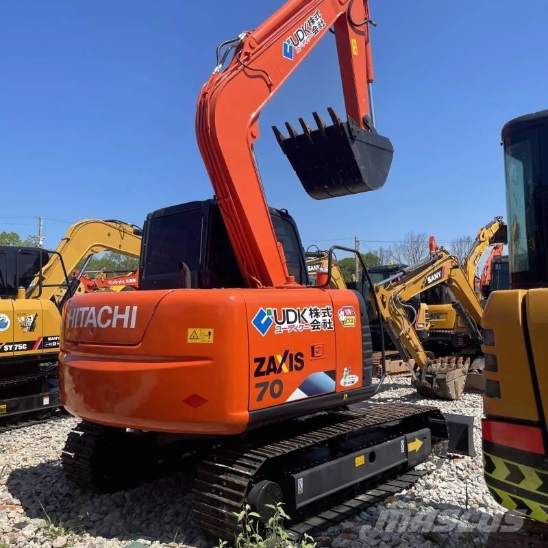 Hitachi ZX 70 中型油圧ショベル 7ｔ-12ｔ（ユンボ・パワーショベル・バックホー）