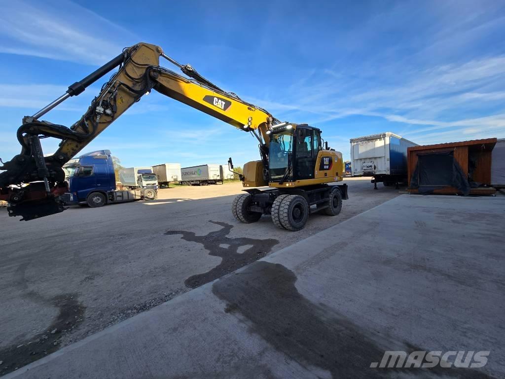 CAT M 318 F ホイール式油圧ショベル（パワーショベル・ユンボ・バックホー）