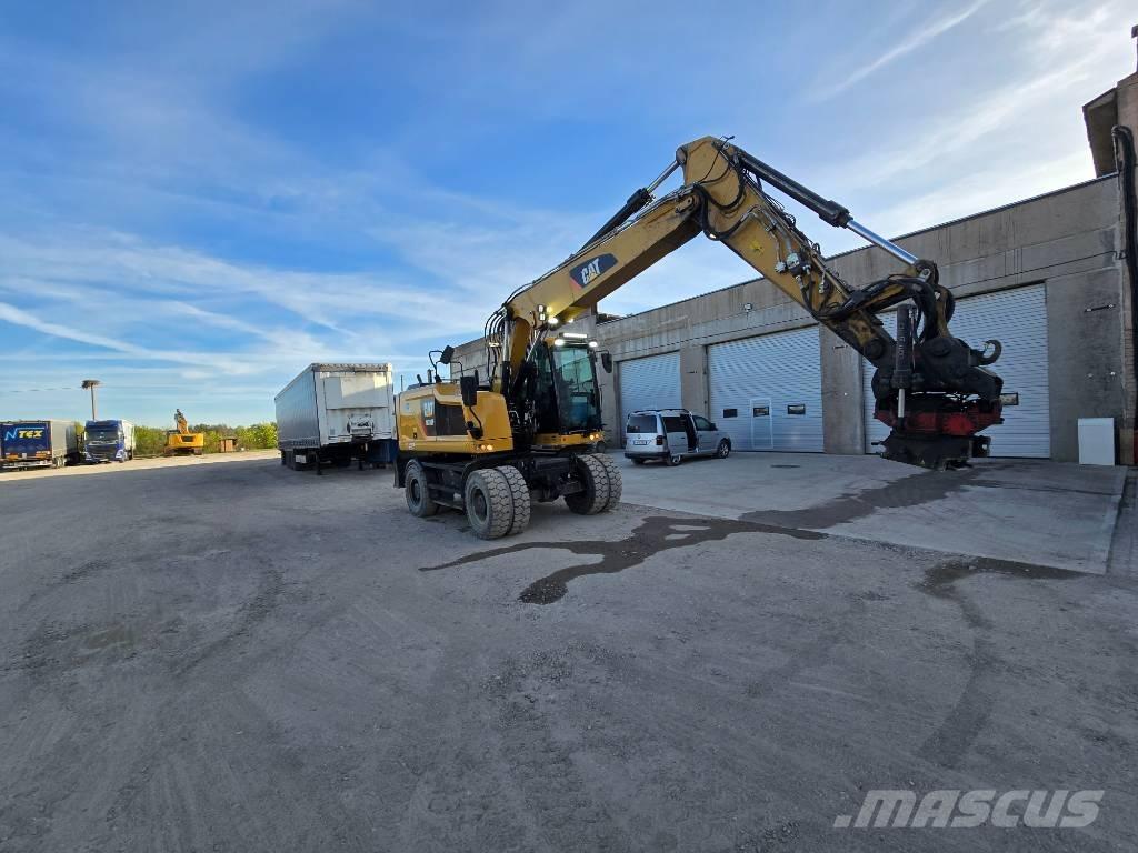 CAT M 318 F ホイール式油圧ショベル（パワーショベル・ユンボ・バックホー）