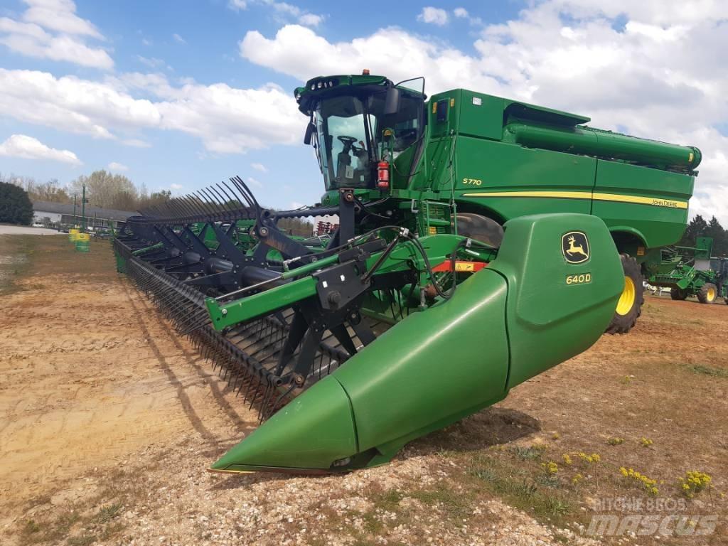 John Deere 640 D コンバイン・ハーベスター・ヘッド