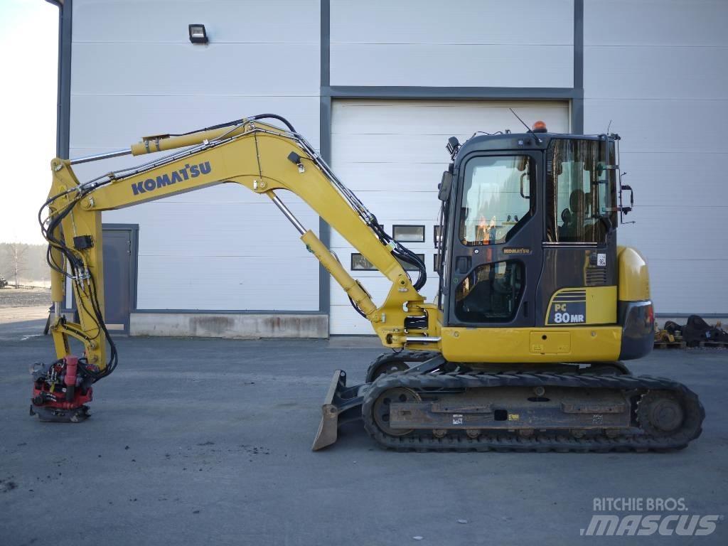 Komatsu PC 80 MR-3 中型油圧ショベル 7ｔ-12ｔ（ユンボ・パワーショベル・バックホー）