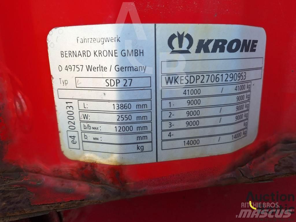 Krone SDP 27 カーテンサイダー