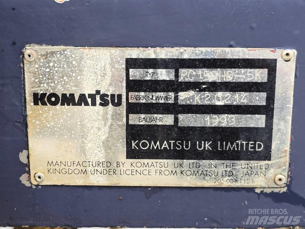 Komatsu PC 150 HD-5K 大型油圧ショベル12t以上（パワーショベル・ユンボ）
