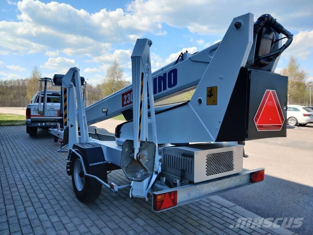 Dino 230 T Skylift 高所作業台付トレーラー
