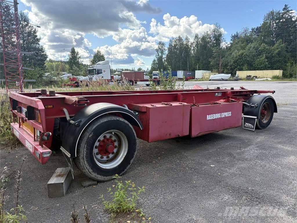 Krone konttikärry コンテナトレーラー