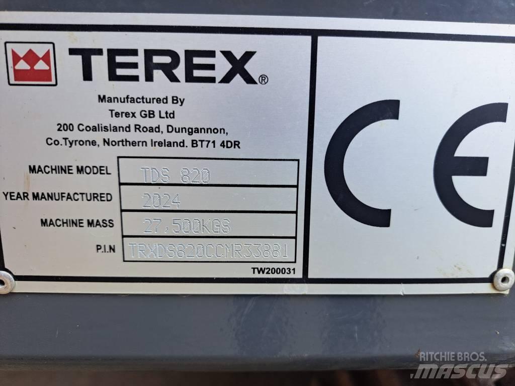 Terex Ecotec TDS 820 廃棄物シュレッダー