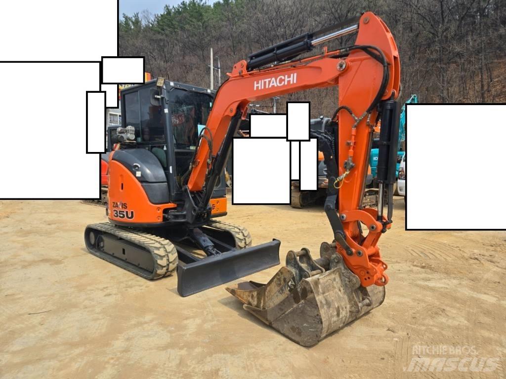 Hitachi ZX 35 ミニ油圧ショベル 7t以下（ミニユンボ・ミニディガー）