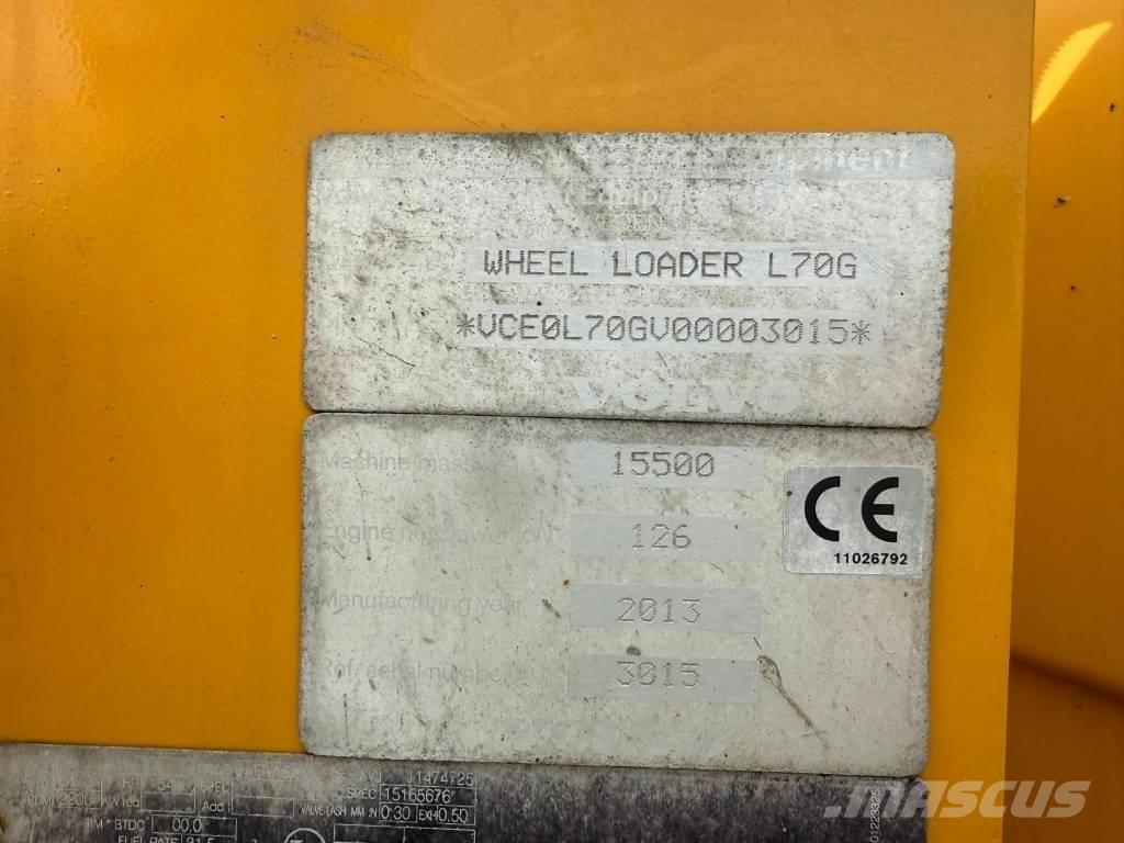 Volvo L 70 G ホイールローダー・タイヤショベル