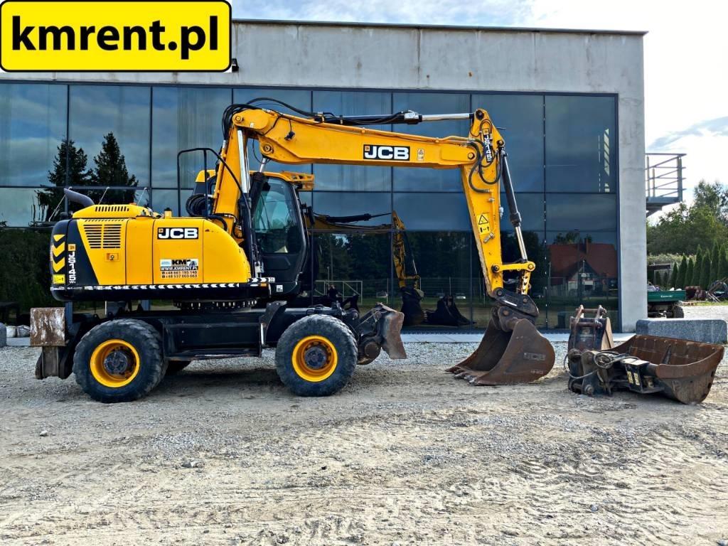 JCB JS 145 W ホイール式油圧ショベル（パワーショベル・ユンボ・バックホー）