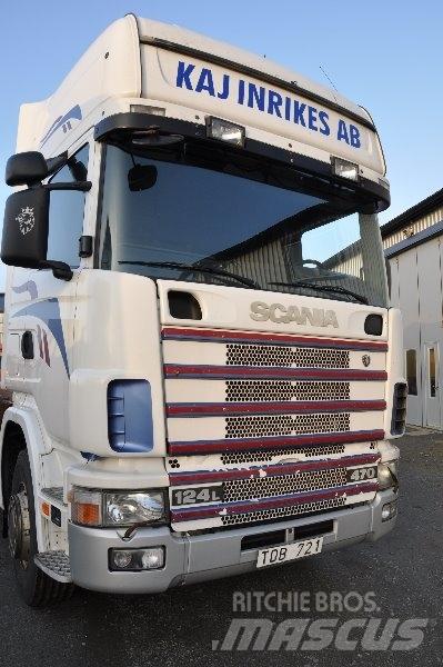 Scania 124 6X2 470 コンテナ、海コン車