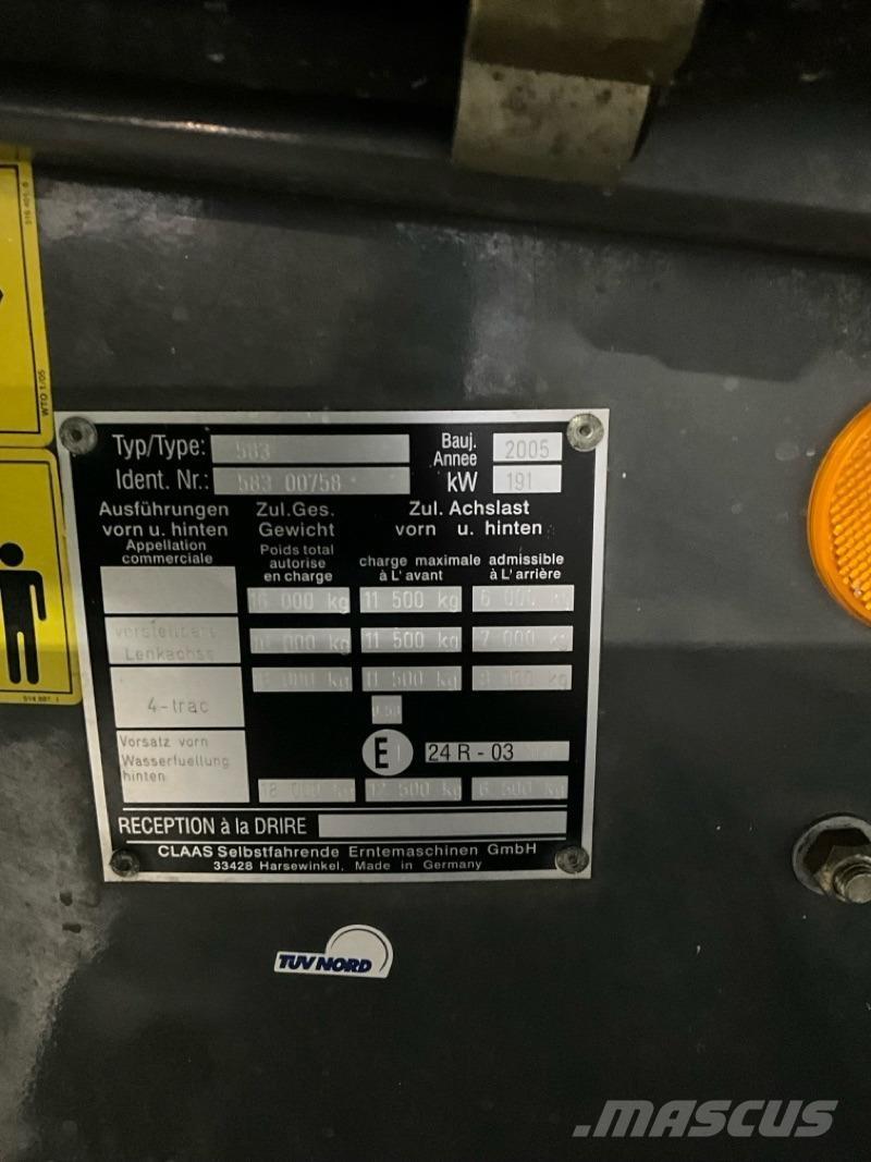 CLAAS Lexion 520 農業機械 -　その他