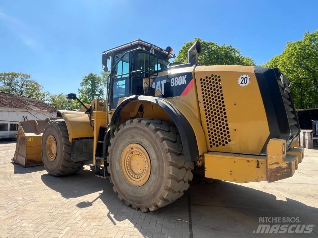 CAT 980 K  q coupler ホイールローダー・タイヤショベル