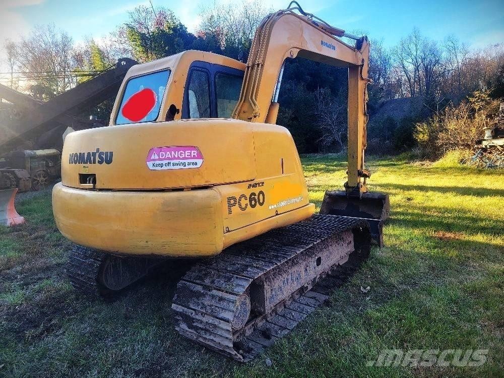 Komatsu PC 60-7E 大型油圧ショベル12t以上（パワーショベル・ユンボ）
