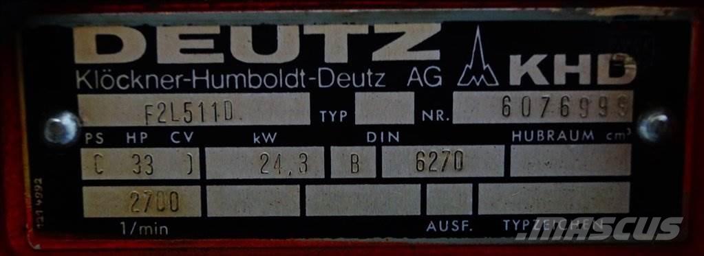 Deutz AG F2L511D エンジン