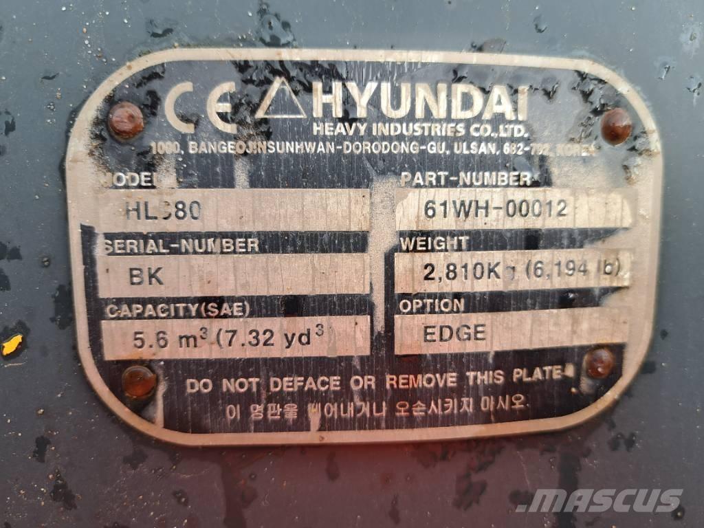Hyundai HL980 ホイールローダー・タイヤショベル