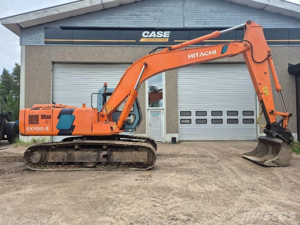 Hitachi EX 200-3 大型油圧ショベル12t以上（パワーショベル・ユンボ）