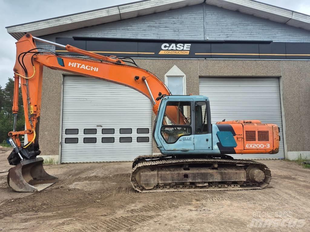 Hitachi EX 200-3 大型油圧ショベル12t以上（パワーショベル・ユンボ）
