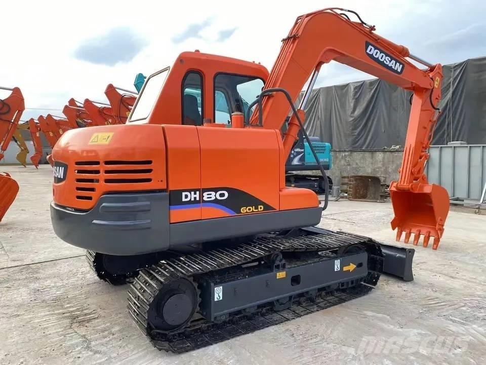 Doosan DH80 中型油圧ショベル 7ｔ-12ｔ（ユンボ・パワーショベル・バックホー）