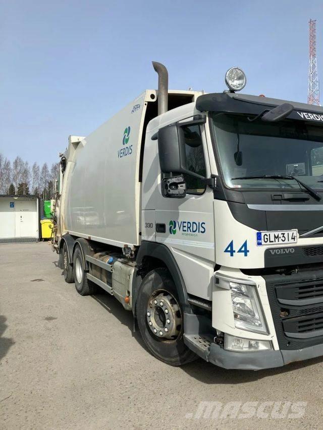 Volvo FM330 塵芥車、パッカー車