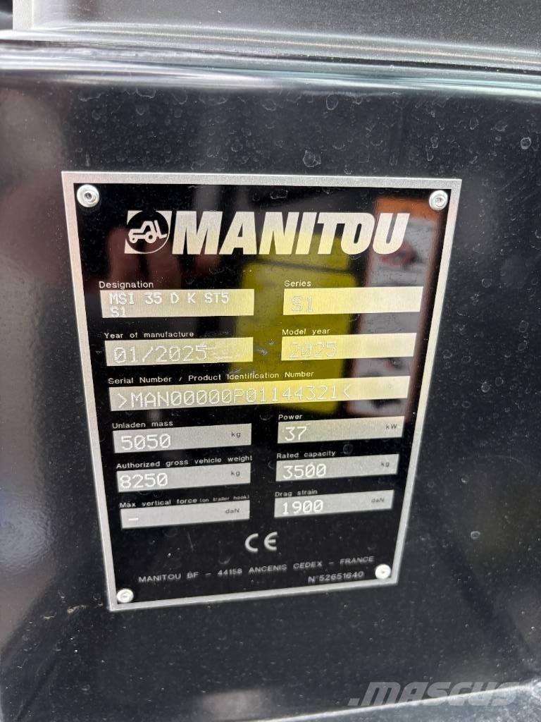 Manitou MSI 35 ラフターテレントラック